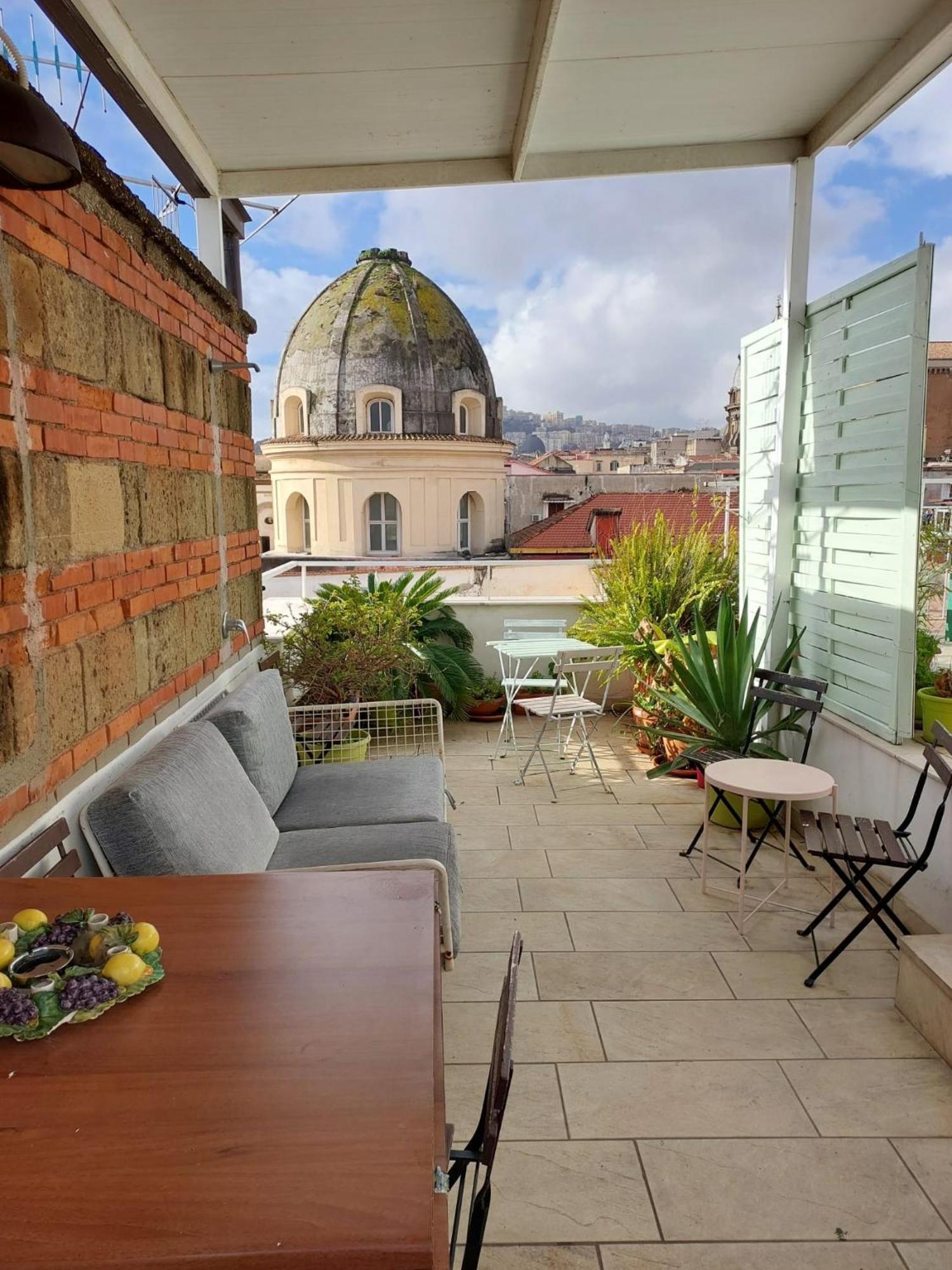S- Naples Loft With Balcony In The Historic Center Apartment Exterior photo